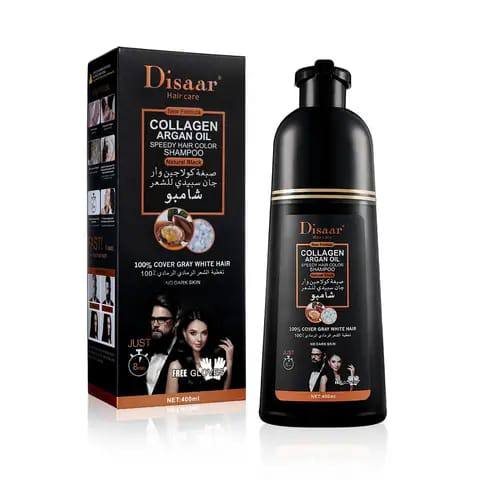 Shampooing Colorant Rapide Disaar - Collagène & Huile d’Argan