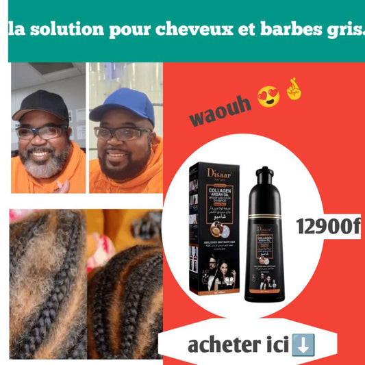 Shampooing Colorant Rapide Disaar - Collagène & Huile d’Argan